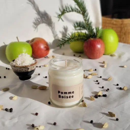 [BG005] Bougie parfumée - Pomme boisée